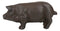 Cast Iron Country Rustic Farmhouse Swine Pig Bacon Decor Paperweight Figurine