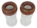 Southwestern Indian Dreamcatcher Feather Salt And Pepper Shakers Holder Set