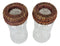 Southwestern Indian Dreamcatcher Feather Salt And Pepper Shakers Holder Set