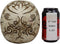 Ebros Gothic Samoan Lace Tribal Tattoo Lovers Symbols Skull Figurine 8"L Skeleton Head