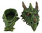 Ebros Fantasy Greenman Spiked Tree Dragon Head Decorative Jewelry Box Figurine