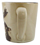 Pack Of 2 Rustic Western Emperor Giant Stag Elk Moose Deer Coffee Mugs Cups
