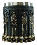 Ebros Gift Skeleton Ossuary Graveyard Labyrinth Death Tankard Coffee Beer Mug Cup