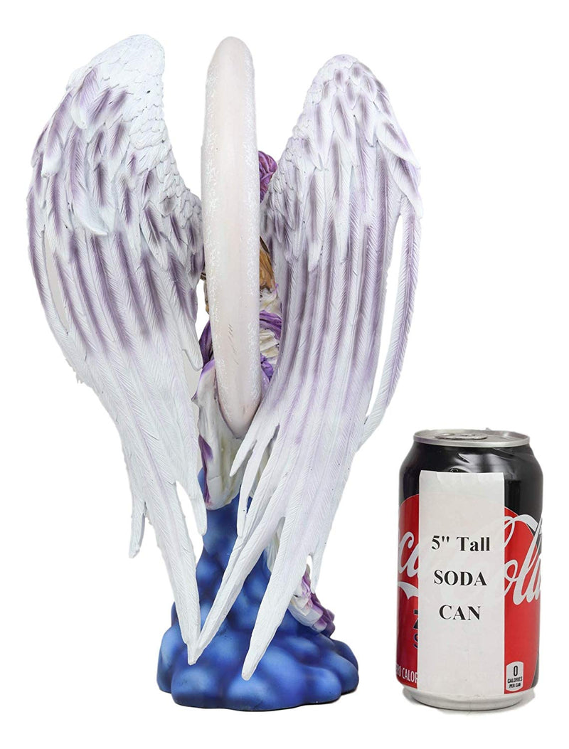 Ebros Large Celestial Crescent Moon Dreamer Fairy Statue 12"H Nene Thomas Figurine