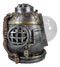 Ebros Steampunk Nautical Marine Diver Helm Submarine Ship Skull Macabre Figurine