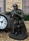 Ebros Battlefield Navy Seal Diver Soldier Taking Aim with Rifle Statue 6" H