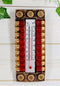 Ebros Western 12 Gauge Shotgun Shell Ammo Indoor Wall Thermometer Figurine 7.5"H