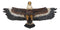 Majestic Bald Eagle Flying with Wide Open Wings Wall Hanging Floating Shelf 22"L