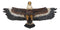 Majestic Bald Eagle Flying with Wide Open Wings Wall Hanging Floating Shelf 22"L