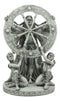 Ebros Celtic Moon Goddess Arianrhod Statue 11"H Cosmic Wheel Of The Year & Fate