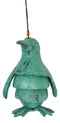 Waddling Polar Emperor Penguin Heavy Cast Iron Segmented Mobile Or Wind Chime