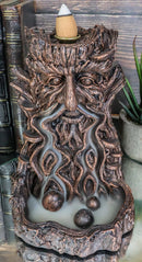 Greenman Tree Man God Forest Ent Waterfall Smoke Backflow Incense Cone Burner