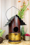 Rustic Western 12 Gauge Shotgun Bullet Shell Casing Birdhouse Bird Feeder House