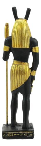 Egyptian God Of Chaos And Desert Seth Dollhouse Miniature Statue Gods Of Egypt - Ebros Gift