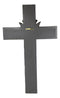 Rustic USA Proudly Served American Flag Great Seal Eagle Veteran Wall Cross