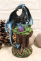Ebros Blue Midnight Dragon Mother Guarding LED Translucent Egg Figurine Night Light