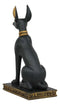 Ebros Ancient Egyptian Sitting Anubis in Jackal Dog Form Statue 9.25" Tall Anpu God of Afterlife Mummification and The Dead Collectible As Historical Cultural Heritage Academic Figurine - Ebros Gift