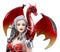 Nene Thomas Red Fire Dragon Witch Statue 12"H Queen Of Shadows Severeielle Decor