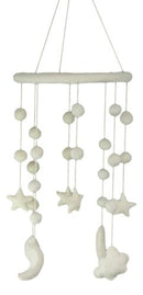 Ebros Fiona Walker England Starry Night Handmade Organic Nursery Mobile Baby