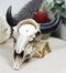 Western Steer Cow Skull Decorative Tea Light Votive Candle Holder Figurine