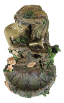 Forest Celtic Greenman Tree Woman Gaia Ent Backflow Incense Cone Burner Decor
