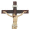 Ebros Jesus Christ On The Cross With Rose of Sharon Base Decorative Crucifix Statue