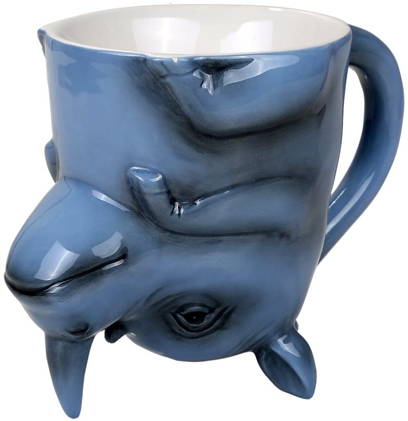 Topsy Turvy Rhino Horn 11oz Coffee Mug Adorable Mug Upside Down Tea Home Office