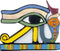 Ebros 2.75 Inch Egyptian Udjat Eye Magnet Set Of 3 Pieces Refrigerator Magnet - Ebros Gift
