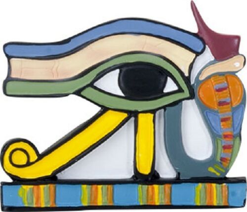 Ebros 2.75 Inch Egyptian Udjat Eye Magnet Set Of 3 Pieces Refrigerator Magnet - Ebros Gift