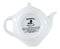 Ebros Wicca Pentagram Moons Witches Brew Hex Ceramic Tea Spoon / Bag Holder Rest Plate