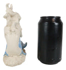Ebros Lovesick Mermaid Sitting On Ocean Floor Statue 6.5" Tall Mermaid Figurine