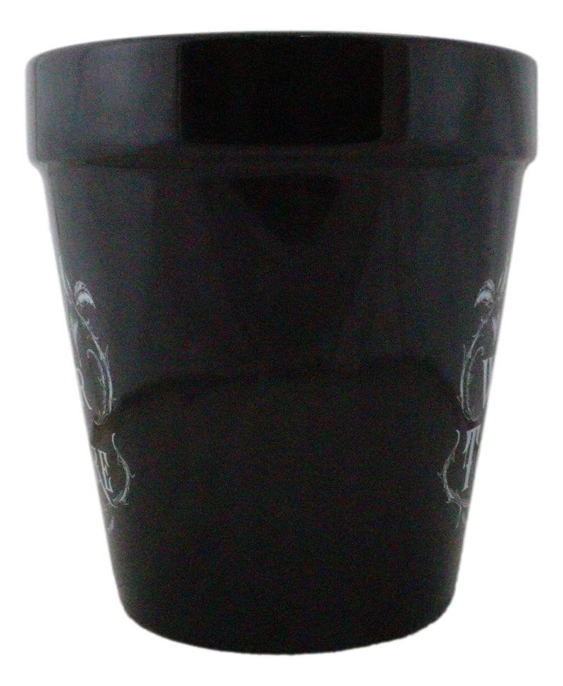 Water Don't Torture Rose Vines Wicca Witch Apothecary Flower Herbs Planter Pot