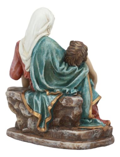 Michelangelo Sistine Chapel La Pieta Statue 5.25"Tall Sorrow Of Mary Decorative