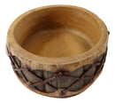 Southwestern Native American Indian Ceremony Pow Wow Drum Decorative Jewelry Box