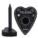 Ebros Set Of 8 Occult Ouija Spirit Board Planchette Heart Candle Stick Holder