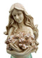 Ebros Large Ocean Mermaid Maiden Collecting Seashells Decor Figurine 14.75"H