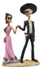 Day of The Dead Latin Tango Skeleton Couple Dancing Statue 5.75"HDias De Muertos