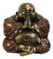 Meditating Praying Hotei Happy Buddha Figurine 4"H Buddhism Feng Shui Statue