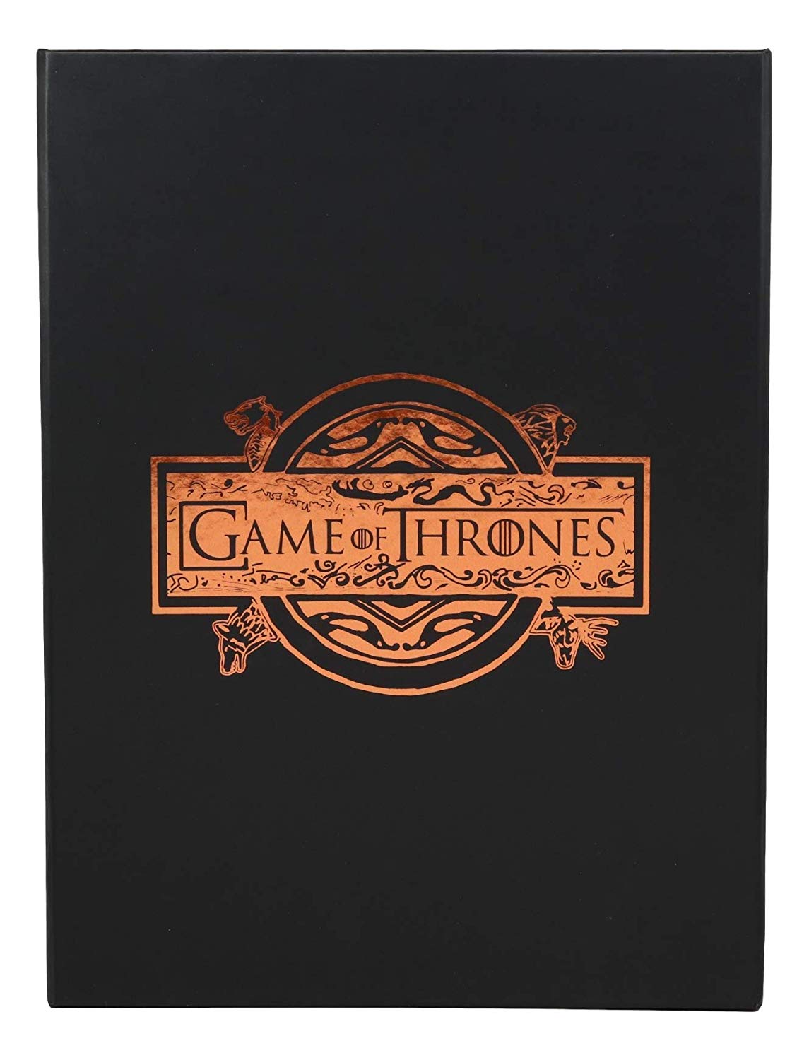 Game of Thrones Seven Kingdoms Map House Sigils Large Embossed Journal 7"x10"