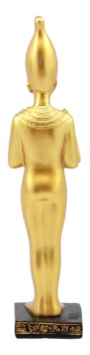 Egyptian Ushabti Funerary Figurine Shawabti Pharaoh With Hieroglyphs Statue
