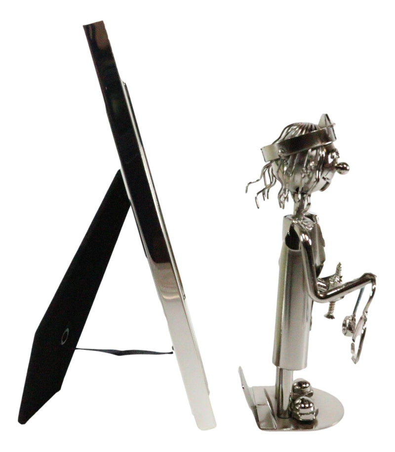 Ebros Nurse Practitioner Metal Sculpture 5"X7" Picture Frame Vertical Horizontal