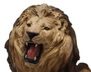 Ebros Giant King Of The Jungle Ferocious Roaring Lion Realistic Statue 41"Tall Decor