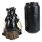 Western Rustic Black Bear Couple Enjoying Romantic Dinner In The Woods Figurine