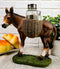 Ebros Rustic Country Farm Mule Carrying Saddlebags Salt Pepper Shakers Holder