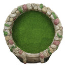 Fairy Garden Village Stone Walls Planter Landscape with Steps Display Figurine