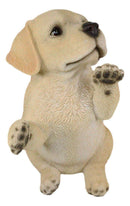 Ebros Begging Adorable Fawn Labrador Retriever Puppy Dog Pet Pal Pooch Figurine 6"H