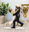 Skeleton Wedding Couple Dancing Day of the Dead Dia de Los Muertos Figurine