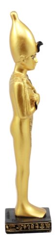 Egyptian Ushabti Funerary Figurine Shawabti Pharaoh With Hieroglyphs Statue