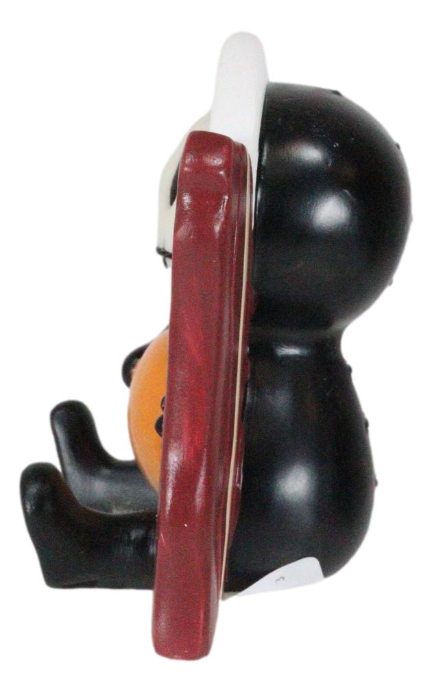 Furry Bones Breakfast Sunny Side Up Egg And Bacon Skeleton Furrybones Figurine