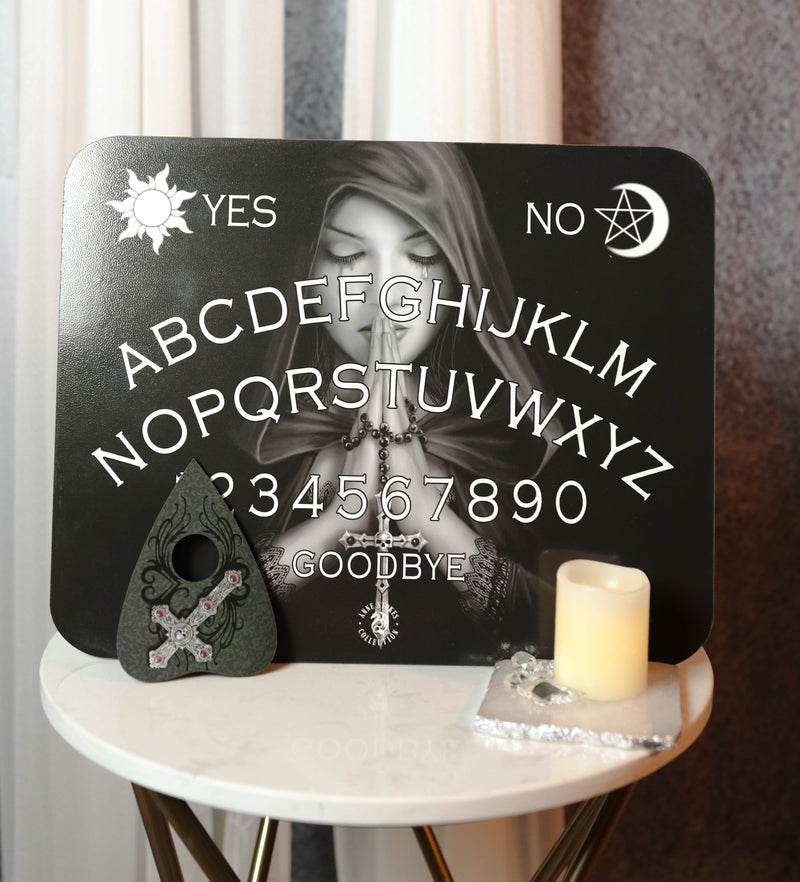 Anne Stokes Gothic Prayer Dark Angel Ouija Spirit Board Game With Planchette